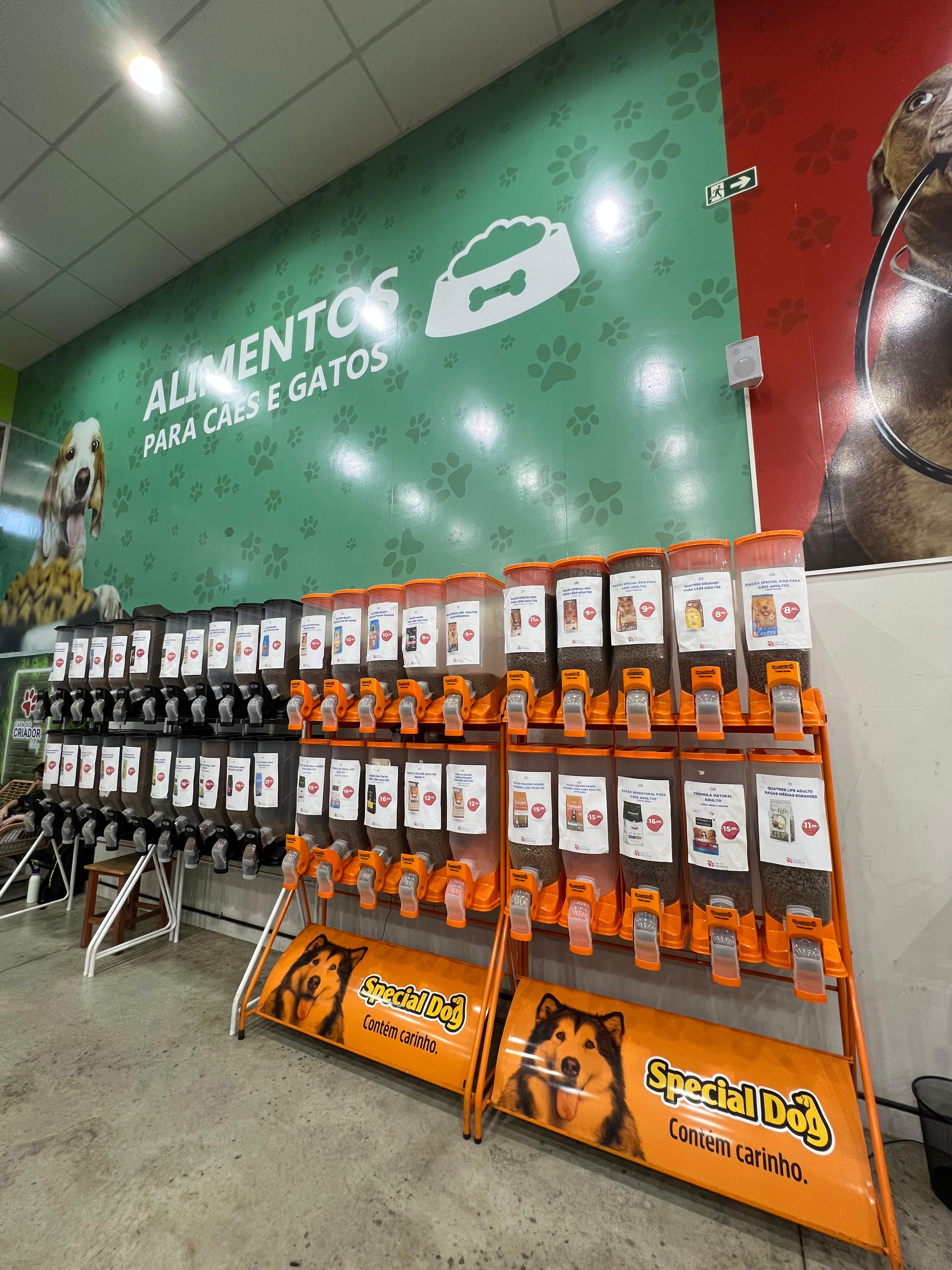 Corredor de rações premium